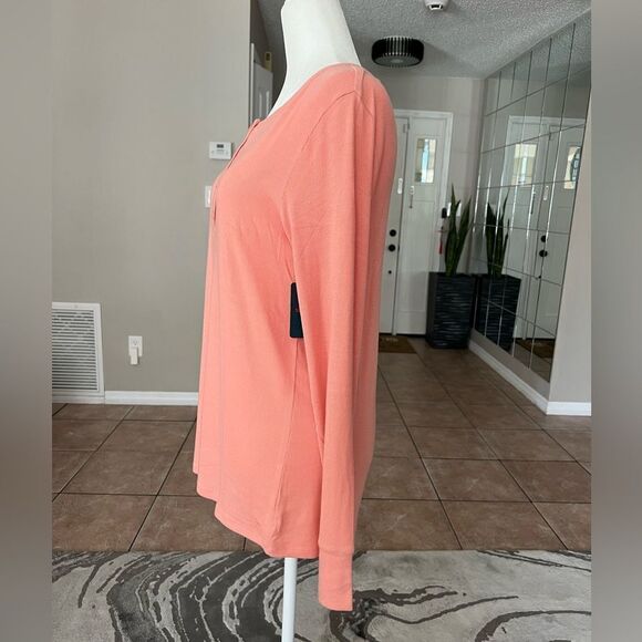 Tommy John Lounge Downtime Henley Shirt Dress Soft - Picture 4 of 11